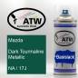 Preview: Mazda, Dark Tourmaline Metallic, NA / 17J: 400ml Sprühdose, von ATW Autoteile West.